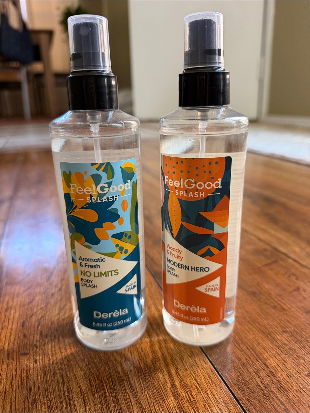 FeelGood Splash Body Splash - No Limits & Modern Hero (Blue, Orange) - Picture 3 of 3